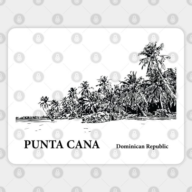 Punta Cana Dominican Republic Magnet by Lakeric